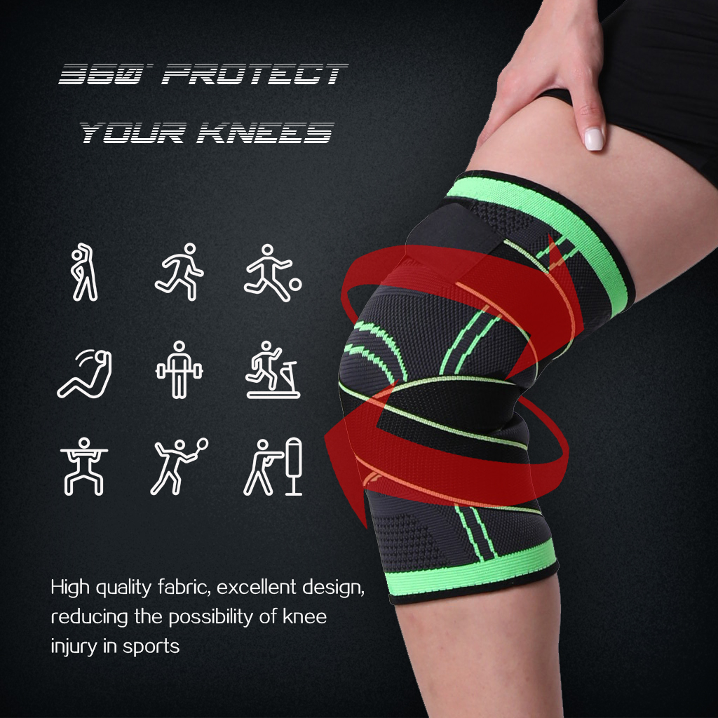 Fitness Gear knee pad knee support For sports sport Men Pressurized Elastic knee pads