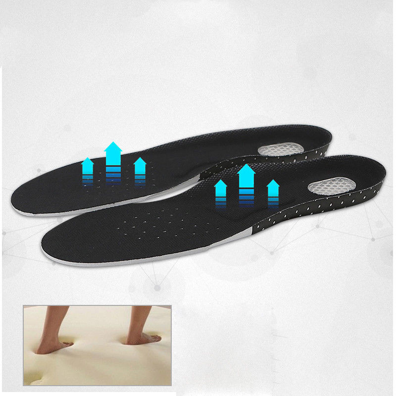 3Pair Men Gel Orthotic Sport Running Insoles Insert Shoe Pad Arch Support Heel Cushion