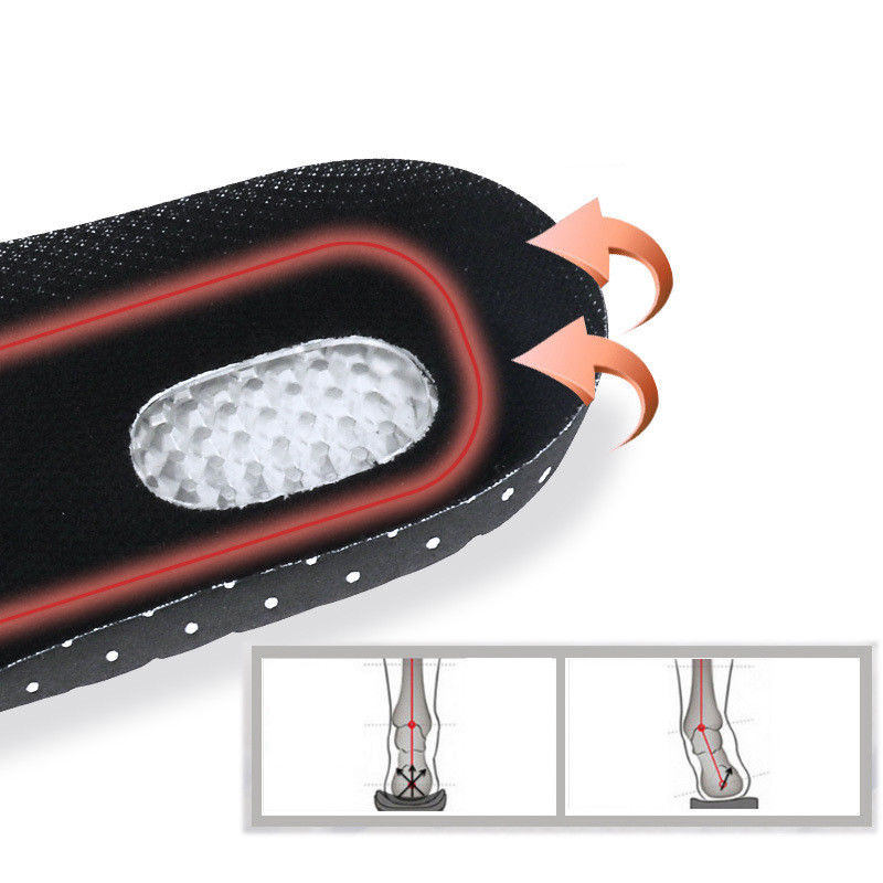 3Pair Men Gel Orthotic Sport Running Insoles Insert Shoe Pad Arch Support Heel Cushion