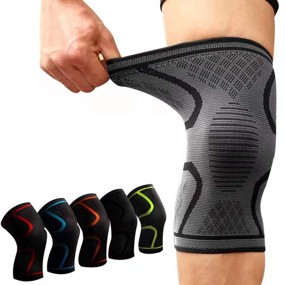Fitness Running Cycling Knee Support Braces Elastic Nylon Sport Compression Knee Pad Sleeve