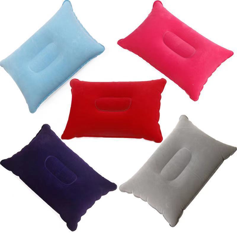 Travel Inflatable Pillow Outdoor Mat Camping Pillow Outdoor Camping Mat Soft for Hiking Pillow