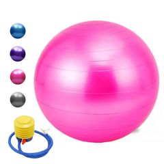65cm Health Fitness Yoga Ball Utility Anti-slip Pilates Balance Yoga Balls Sport Fitball Proof Pink 65cm