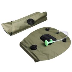 Outdoor Solar Shower Bag Durable Camping Water Bags Portable Large Capacity Outdoor Solar Bath Bag Green 20L Green