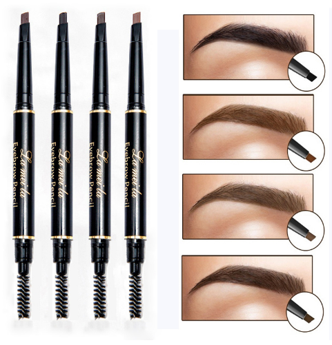 natural long lasting paint tattoo waterproof double head eyebrow