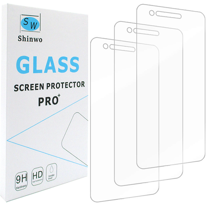 [3-Pack]-Shinwo LG Zone 4 (Verizon) Smartphone [Tempered Glass] Screen Protector