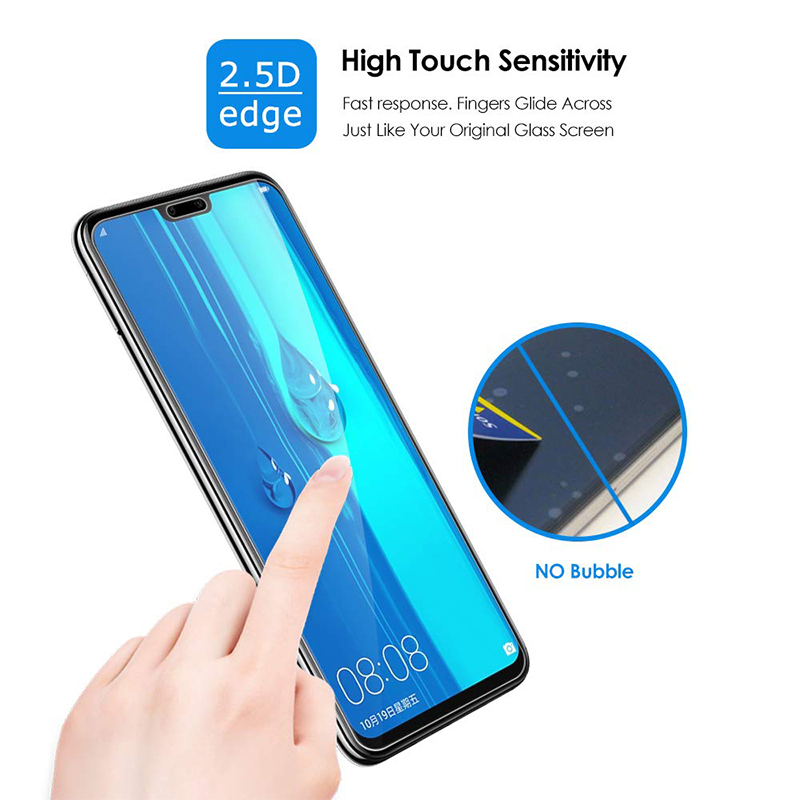 Hot Sale Shinwo [1-Pack] Huawei Y9 2019 Phone Case + Y9 2019 [Tempered Glass] Screen Protector