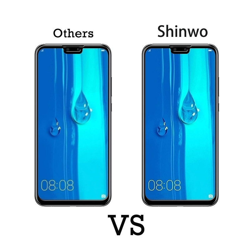 [2-PACK] For Huawei Y9 2019 [Japan Tempered Glass] [Full Screen Glue Cover] Screen Protector