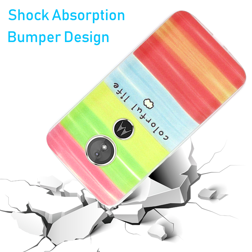 Motorola Moto E5 Play  / Moto E5 Cruise Case Soft TPU Shock-proof Phone Shell