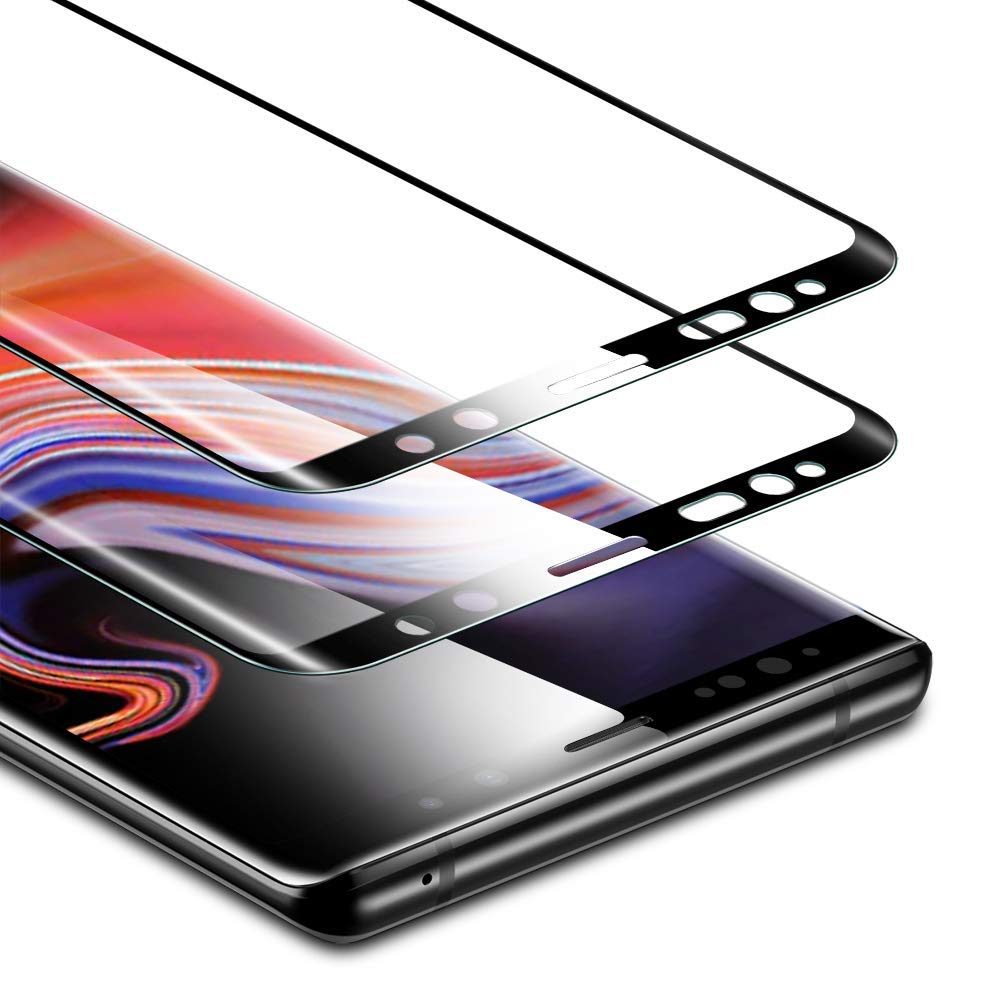 (2-Pack) Samsung Galaxy Note 9 [3D Curved Full Screen Coverage] Tempered Glass Screen Protector