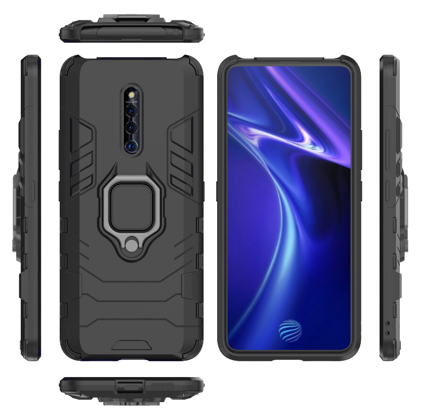 Phone Case for Vivo X27 VIVO X27 Pro [Drop-protection] with Car Magnetic Ring Holder