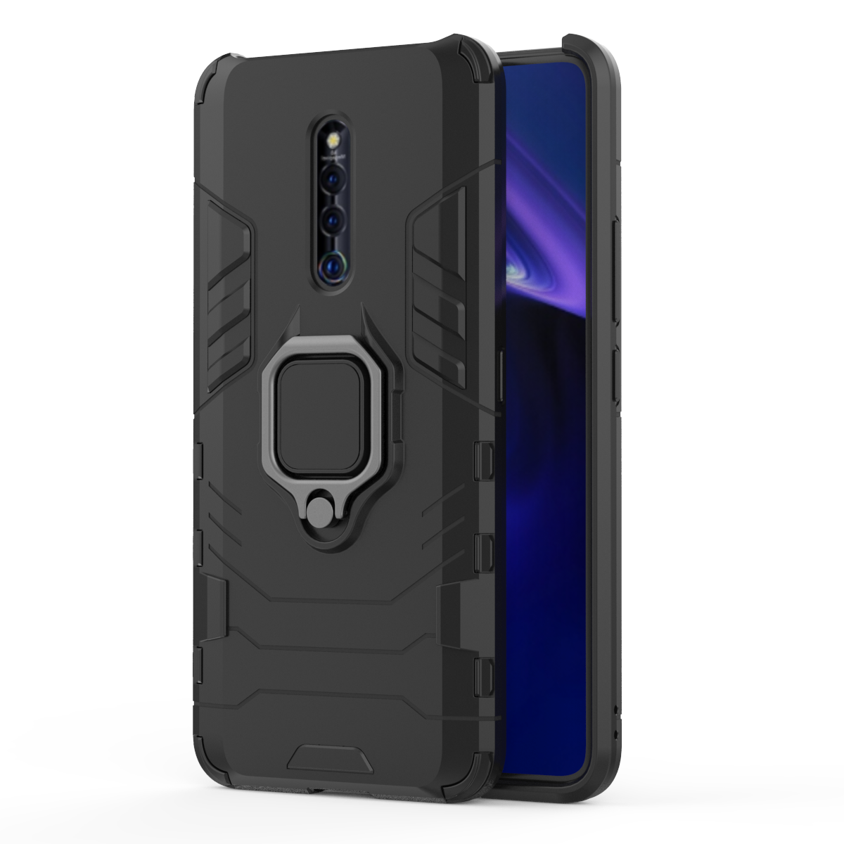 Phone Case for Vivo X27 VIVO X27 Pro [Drop-protection] with Car Magnetic Ring Holder