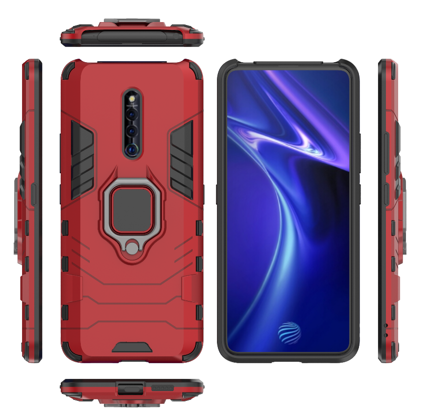 Phone Case for Vivo X27 VIVO X27 Pro [Drop-protection] with Car Magnetic Ring Holder