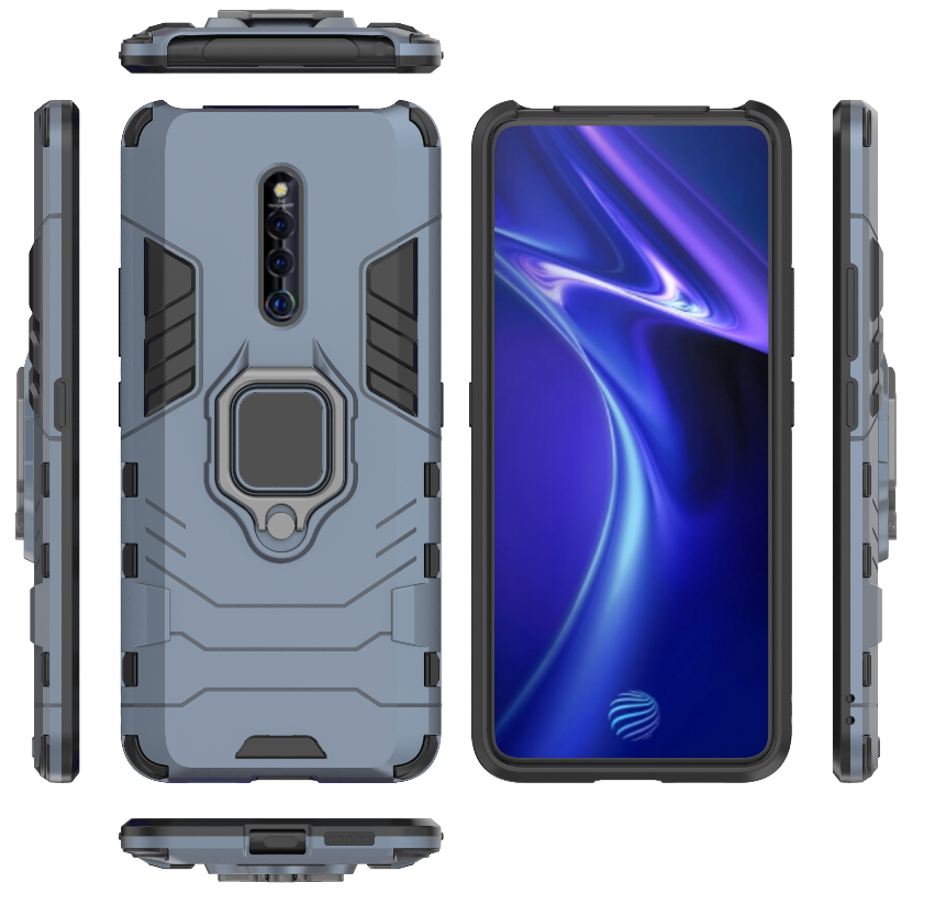 Phone Case for Vivo X27 VIVO X27 Pro [Drop-protection] with Car Magnetic Ring Holder