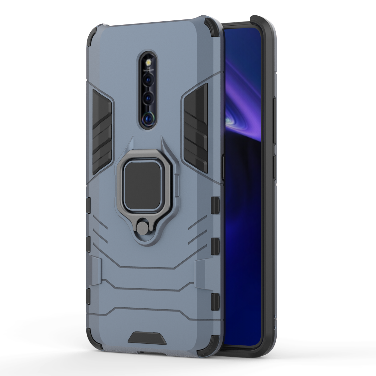Phone Case for Vivo X27 VIVO X27 Pro [Drop-protection] with Car Magnetic Ring Holder