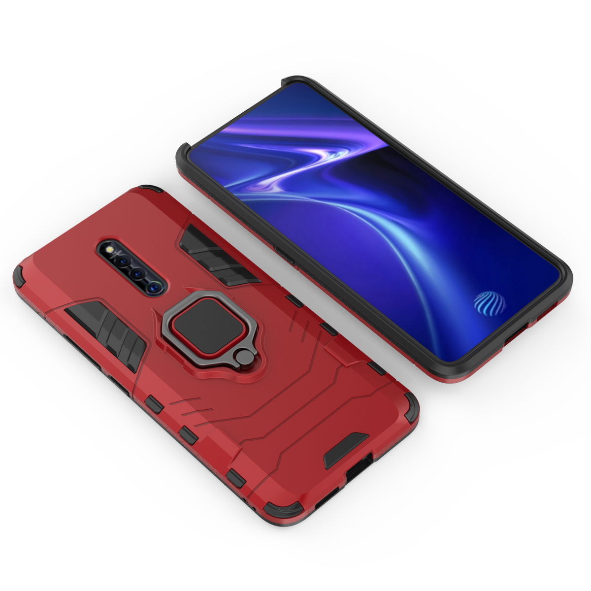 Phone Case for Vivo X27 VIVO X27 Pro [Drop-protection] with Car Magnetic Ring Holder