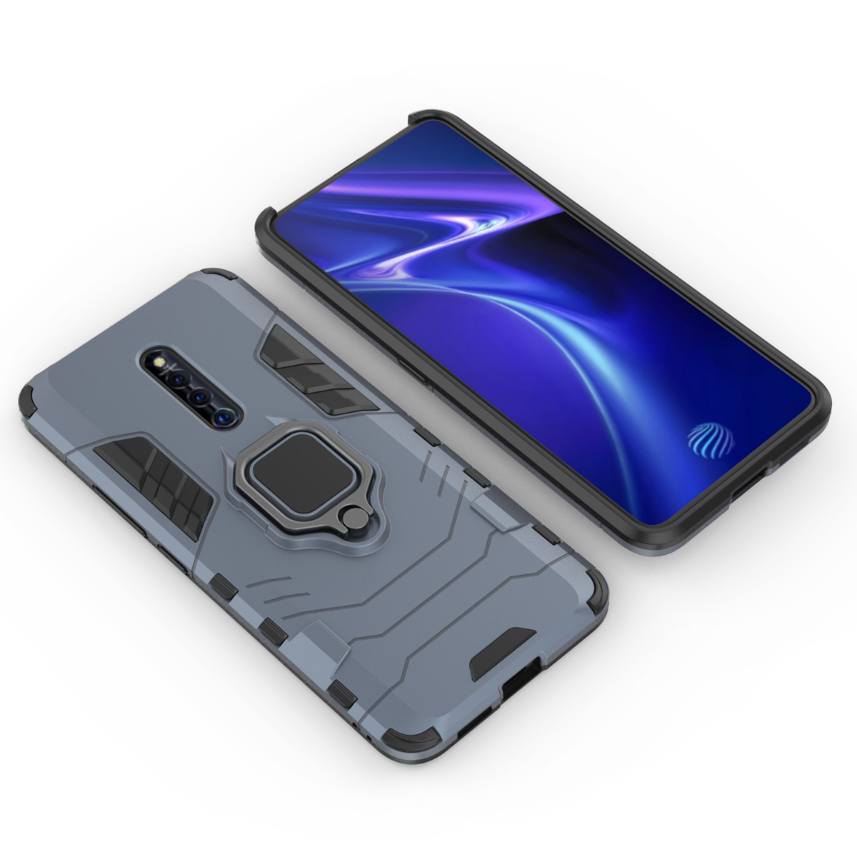 Phone Case for Vivo X27 VIVO X27 Pro [Drop-protection] with Car Magnetic Ring Holder