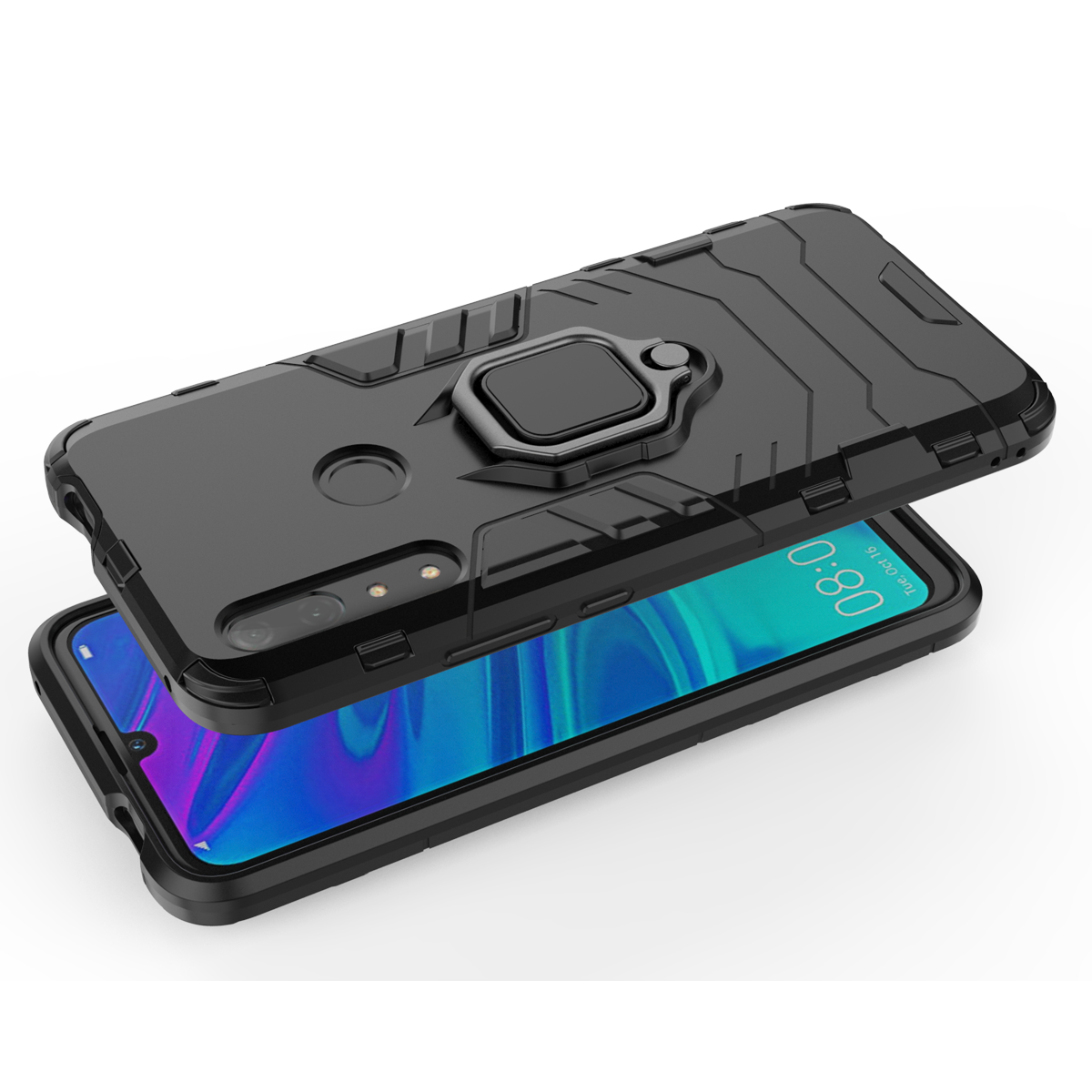 Phone Case for Huawei Y9 Prime 2019 with Car Magnetic Ring Holder
