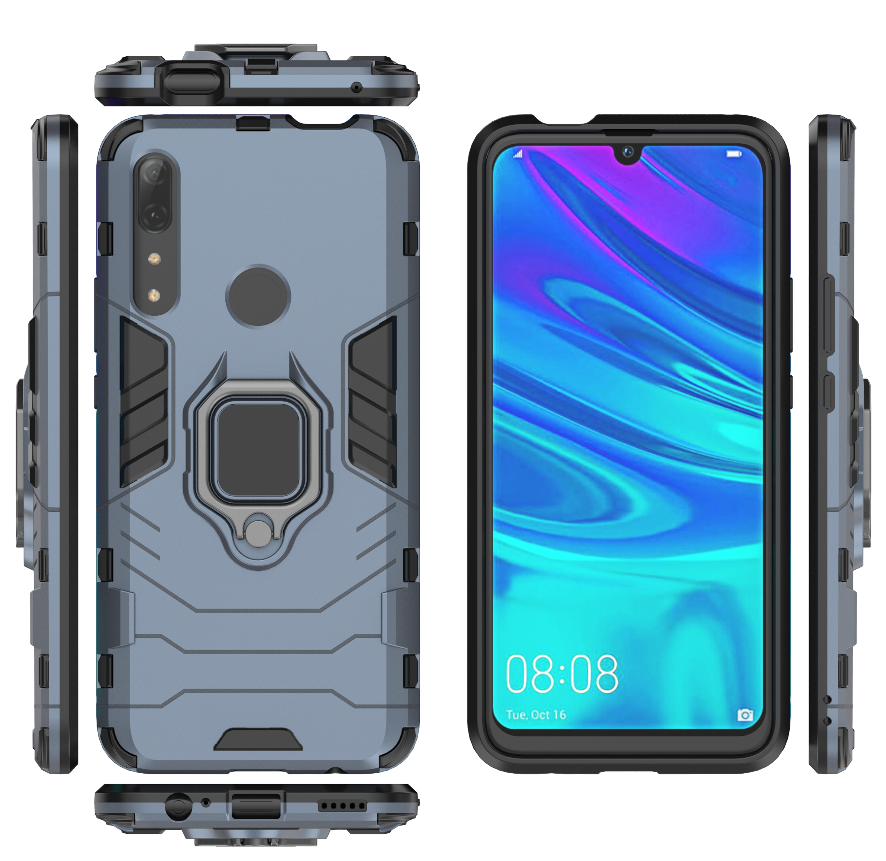 Phone Case for Huawei Y9 Prime 2019 with Car Magnetic Ring Holder