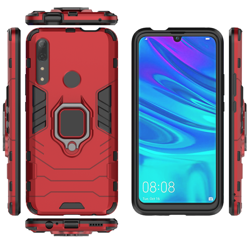 Phone Case for Huawei Y9 Prime 2019 with Car Magnetic Ring Holder