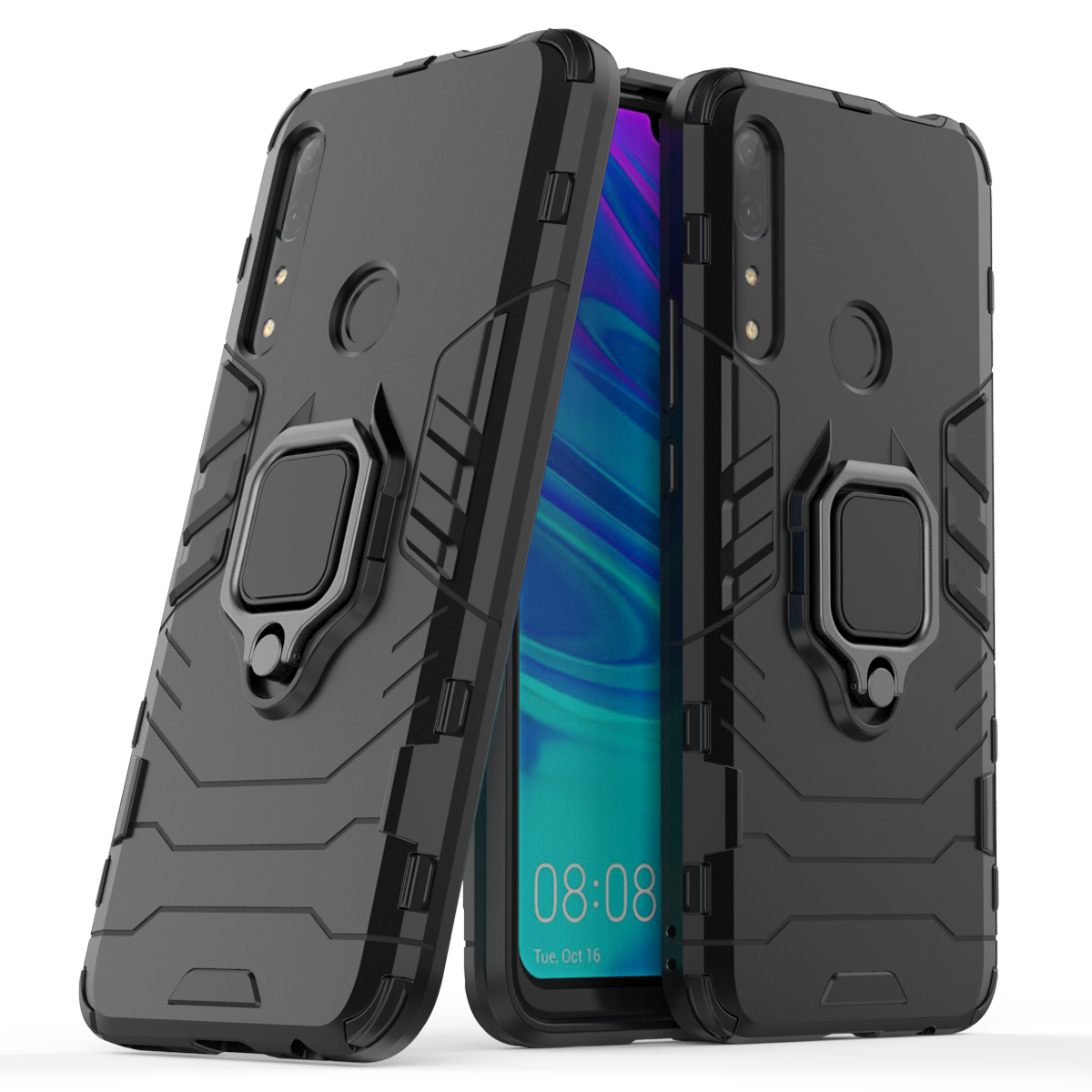 Phone Case for Huawei Y9 Prime 2019 with Car Magnetic Ring Holder