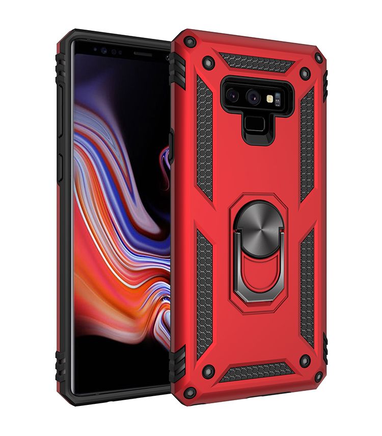 1x Samsung Galaxy Note 9 Phone Case + Note 9 [3D Curved Full Cover Tempered Glass] Screen Protector