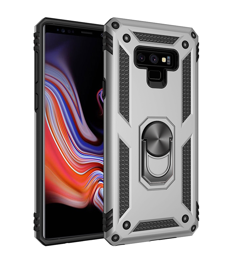 1x Samsung Galaxy Note 9 Phone Case + Note 9 [3D Curved Full Cover Tempered Glass] Screen Protector