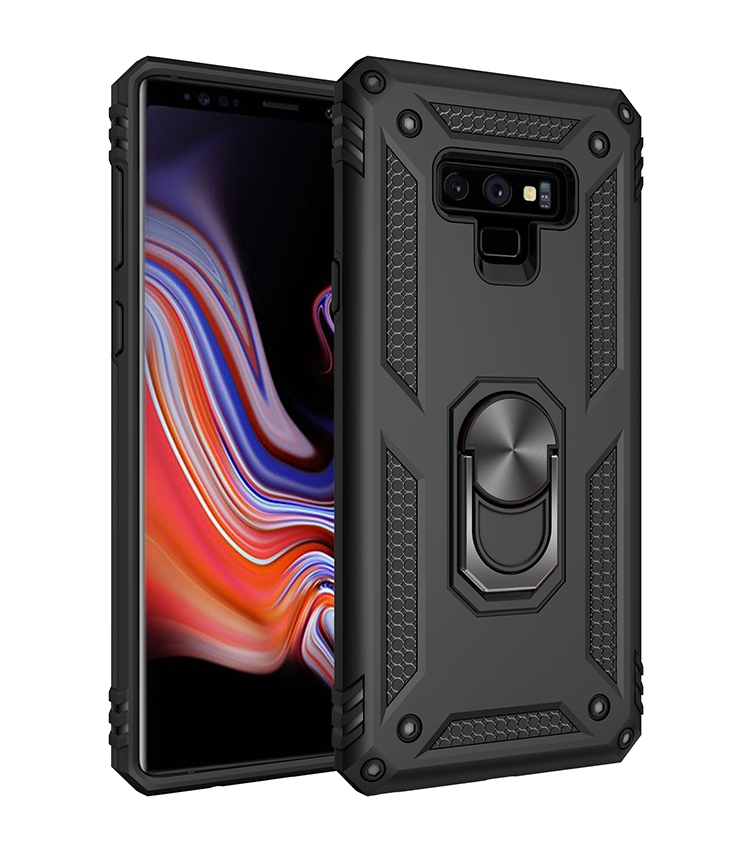 1x Samsung Galaxy Note 9 Phone Case + Note 9 [3D Curved Full Cover Tempered Glass] Screen Protector