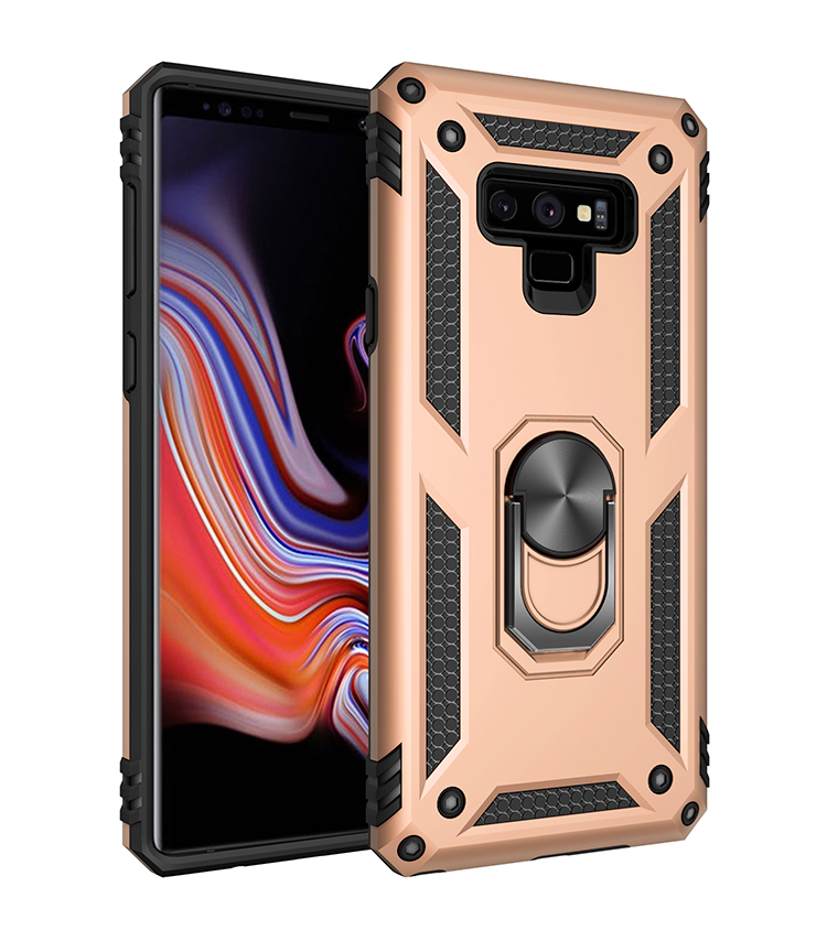 1x Samsung Galaxy Note 9 Phone Case + Note 9 [3D Curved Full Cover Tempered Glass] Screen Protector