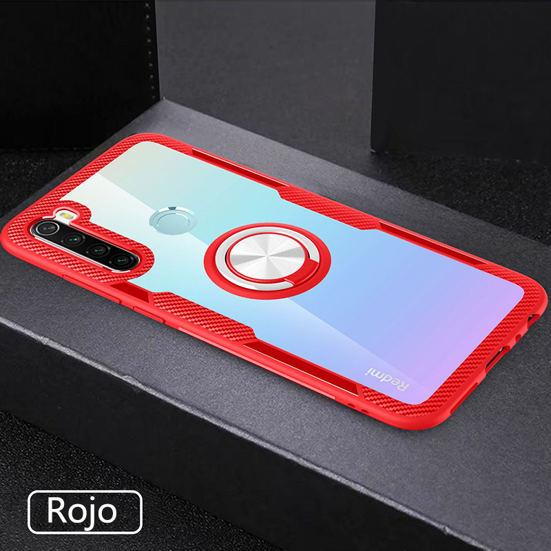 NewPhone Case for Xiaomi Redmi Note 8 [Drop-protection] with Car Magnetic Ring Holder