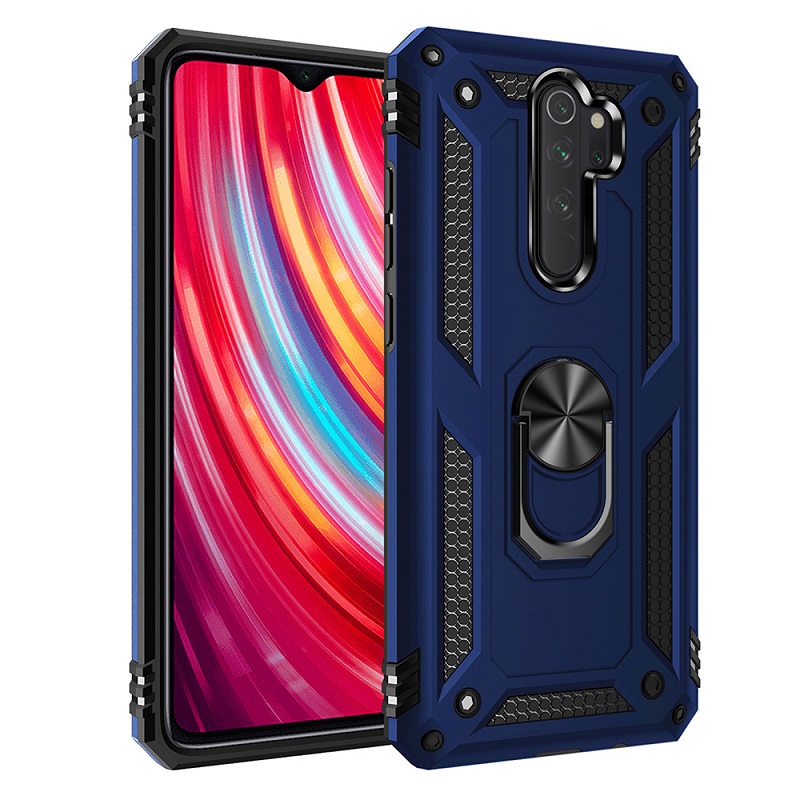 [1-Pack] Xiaomi Redmi Note 8 Pro Case With [Full Screen Cover Tempered Glass] Screen Protector