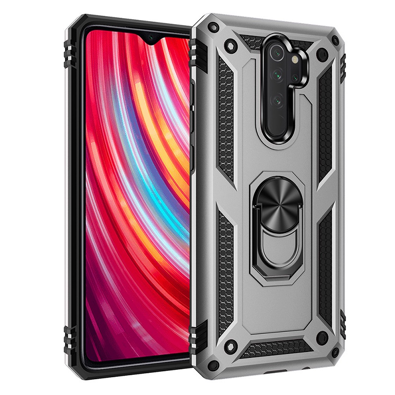 [1-Pack] Xiaomi Redmi Note 8 Pro Case With [Full Screen Cover Tempered Glass] Screen Protector