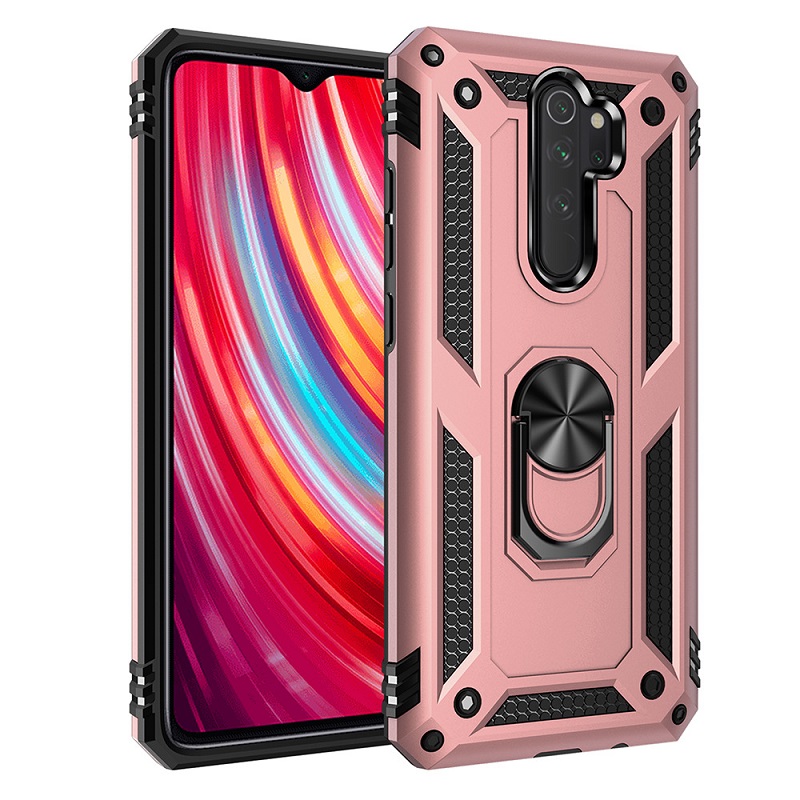 [1-Pack] Xiaomi Redmi Note 8 Pro Case With [Full Screen Cover Tempered Glass] Screen Protector