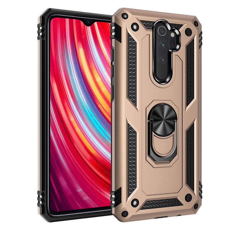[1-Pack] Xiaomi Redmi Note 8 Pro Case With [Full Screen Cover Tempered Glass] Screen Protector