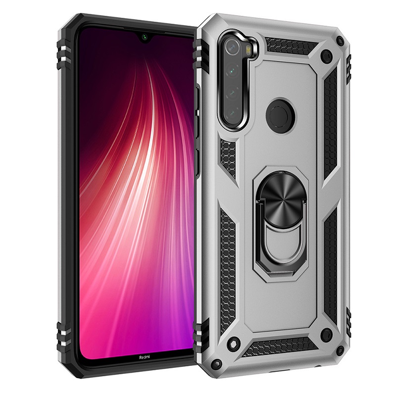 [1-Pack] Xiaomi Redmi Note 8 Case With [HD ClearTempered Glass] Screen Protector