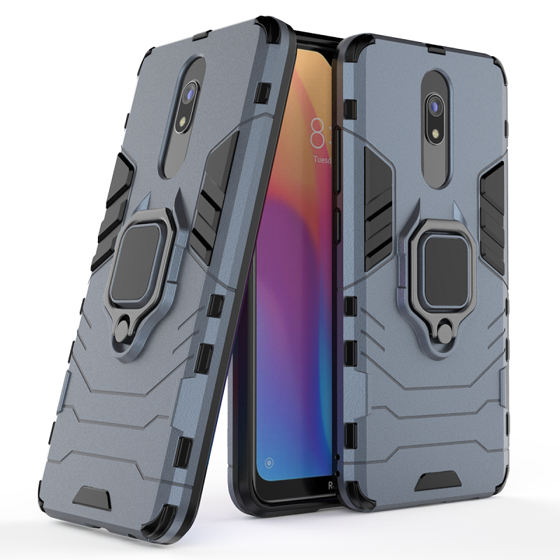 [1-Pack] Xiaomi Redmi 8 Redmi 8A Case With [HD ClearTempered Glass] Screen Protector