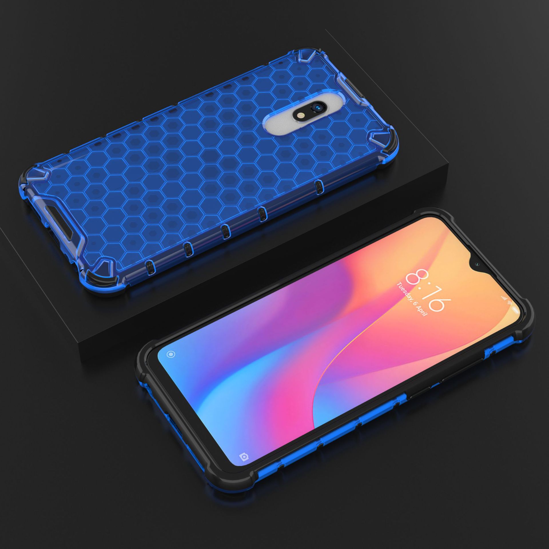 Mobile Phone Hard Cases Xiaomi Redmi 8 Redmi 8A Shockproof PC + TPU Protective Case