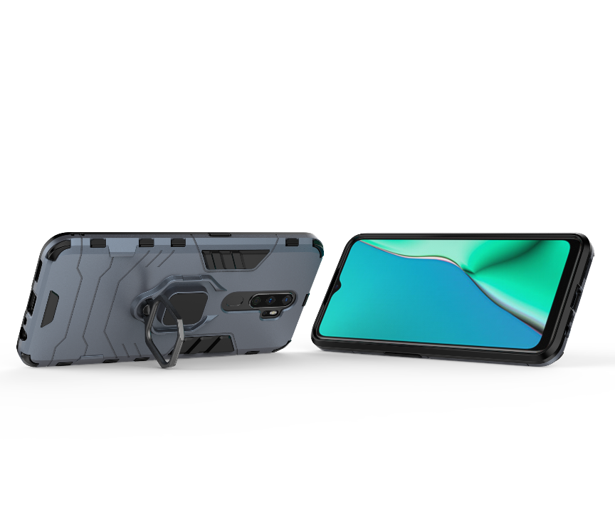 [1-Pack] OPPO A9 2020 Case With [HD Clear Tempered Glass] Screen Protector