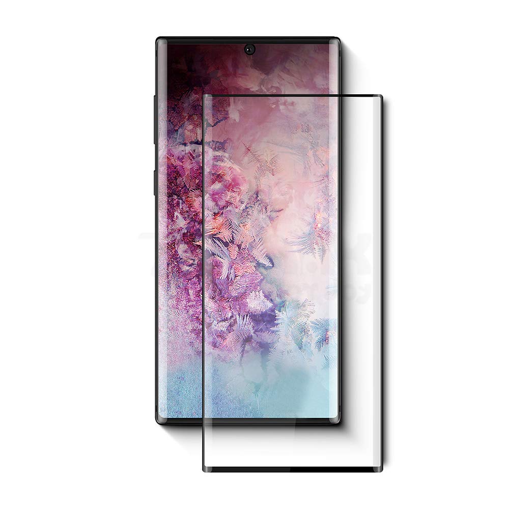 (1-Pack) Samsung Galaxy Note 10 Note 10 Plus [3D Curved Full Screen] Tempered Glass Screen Protector