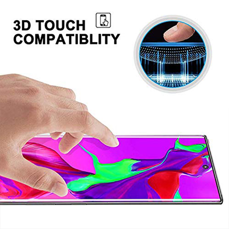 2-Pack Samsung Galaxy Note 10 Note 10 Plus [3D Curved Full Screen] Tempered Glass Screen Protector
