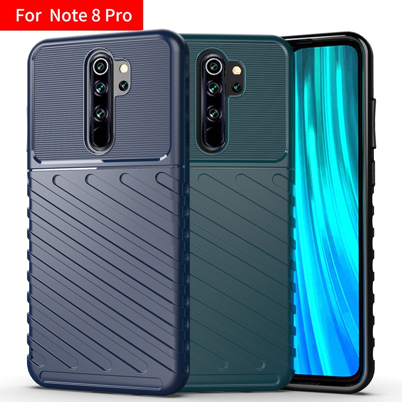 for Xiaomi Redmi Note 8 Pro Phone Case Shock Absorption, Anti-scratchTPU Ultra-thin Protective Case