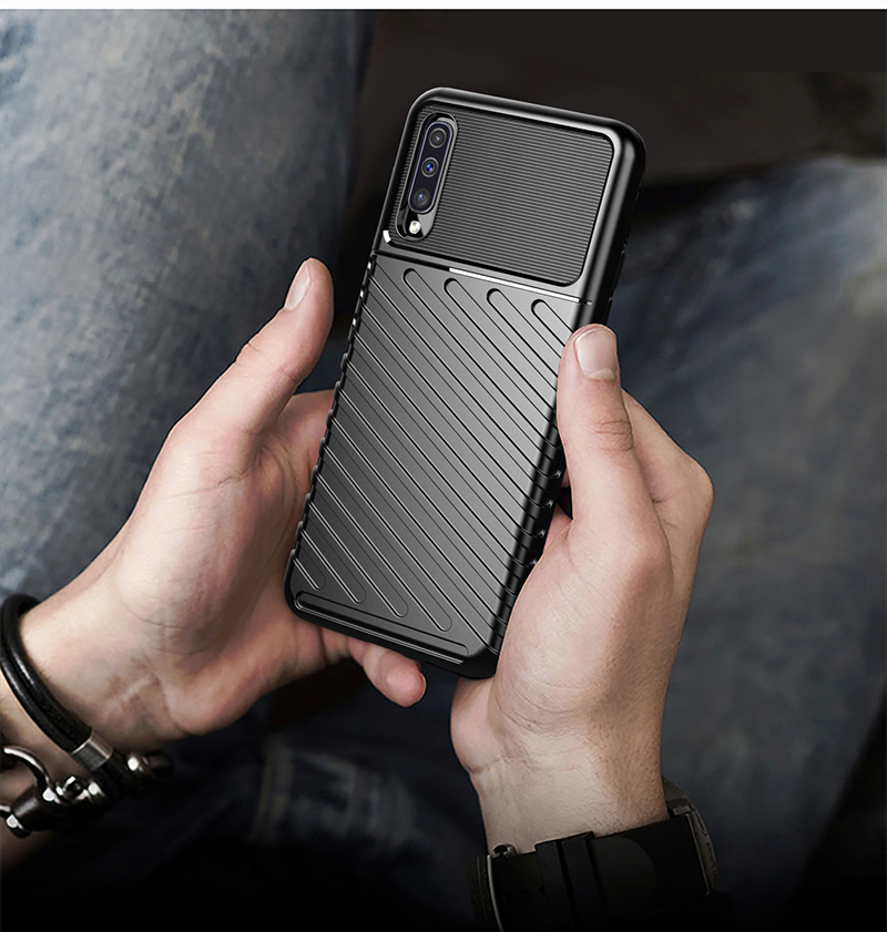 for Samsung Galaxy A50 A50S A30S Phone Case Shock Absorption, Anti-scratch TPU Protective Case