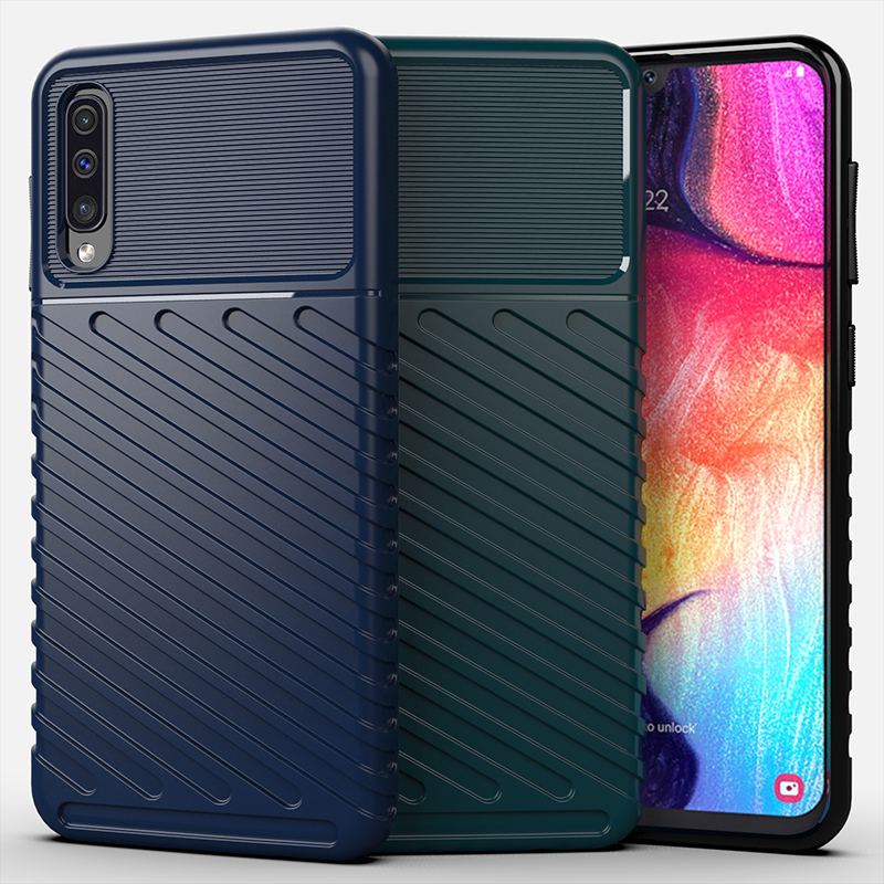 for Samsung Galaxy A50 A50S A30S Phone Case Shock Absorption, Anti-scratch TPU Protective Case