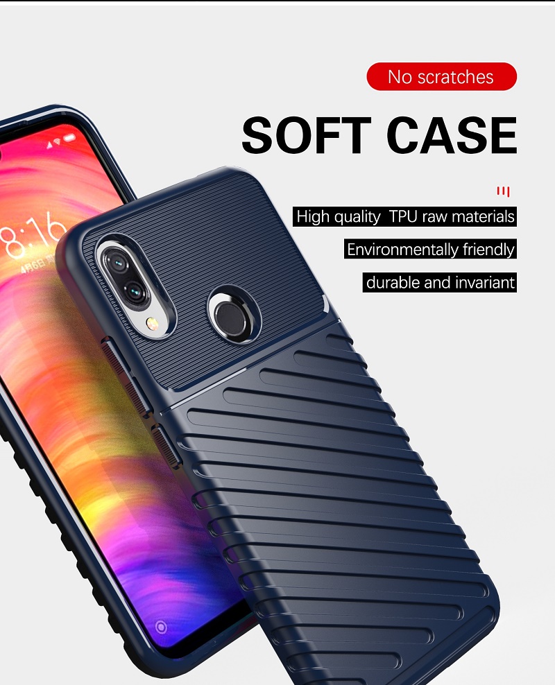 for Xiaomi Redmi Note 7 Note 7 Pro Phone Case Shock Absorption, Anti-scratch TPU Protective Case