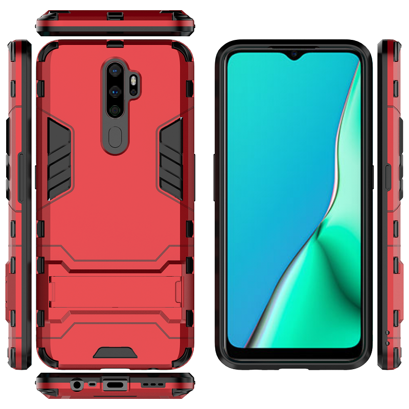 Ready Stock OPPO A9 2020 OPPO A5 2020 A11X Phone Case Rugged Armor [Drop-protection] with Kickstand