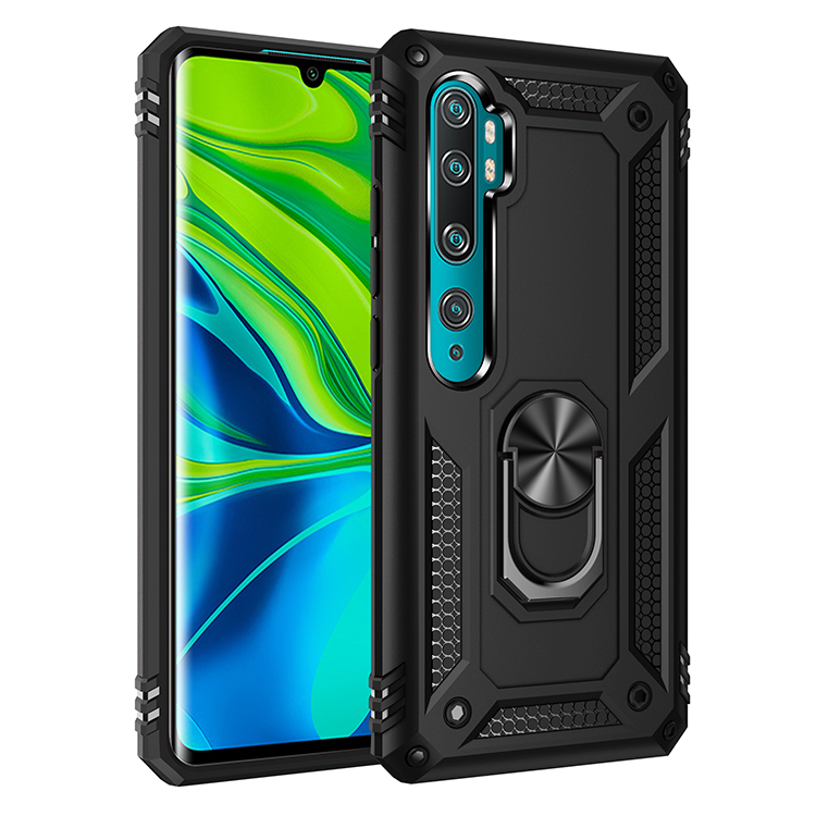 Phone Case for Xiaomi Mi Note 10 Note 10 Pro Mi CC9 Pro with Car Magnetic Ring Holder