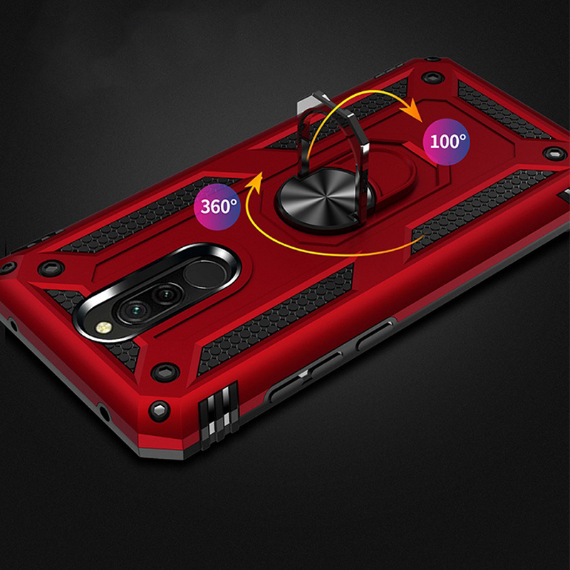 Phone Case for Xiaomi Redmi 8 Redmi 8A with Car Magnetic Ring Holder