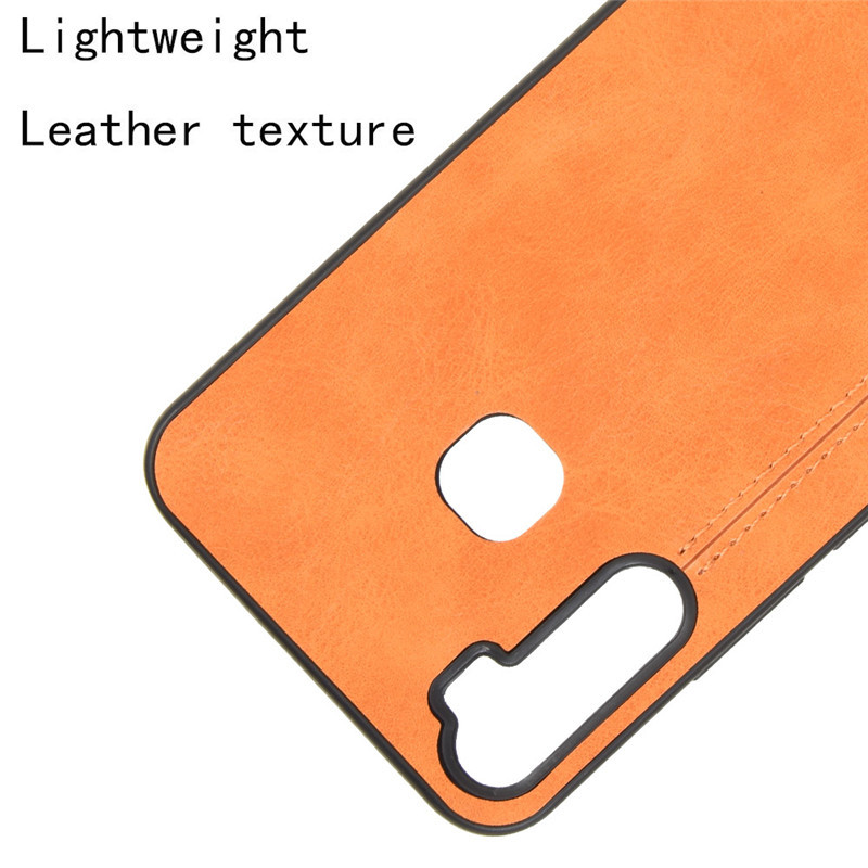 Ready Stock - Phone Case for Infinix S5 / S5 Lite TPU Leather Shockproof Protective Cover