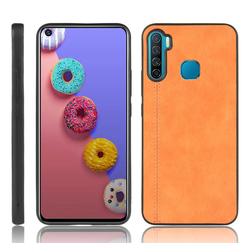 Ready Stock - Phone Case for Infinix S5 / S5 Lite TPU Leather Shockproof Protective Cover