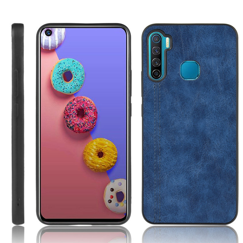 Ready Stock - Phone Case for Infinix S5 / S5 Lite TPU Leather Shockproof Protective Cover