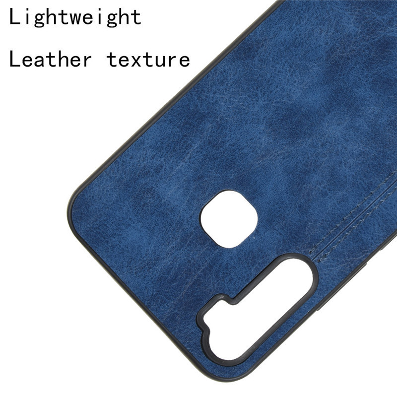 Ready Stock - Phone Case for Infinix S5 / S5 Lite TPU Leather Shockproof Protective Cover